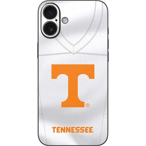 University of Tennessee White Jersey iPhone 16 Plus Skin